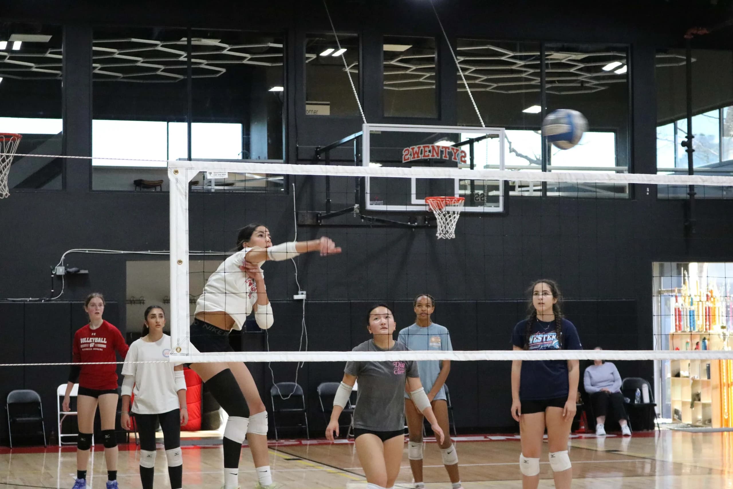 Riverside youth volleyball camp skill development
