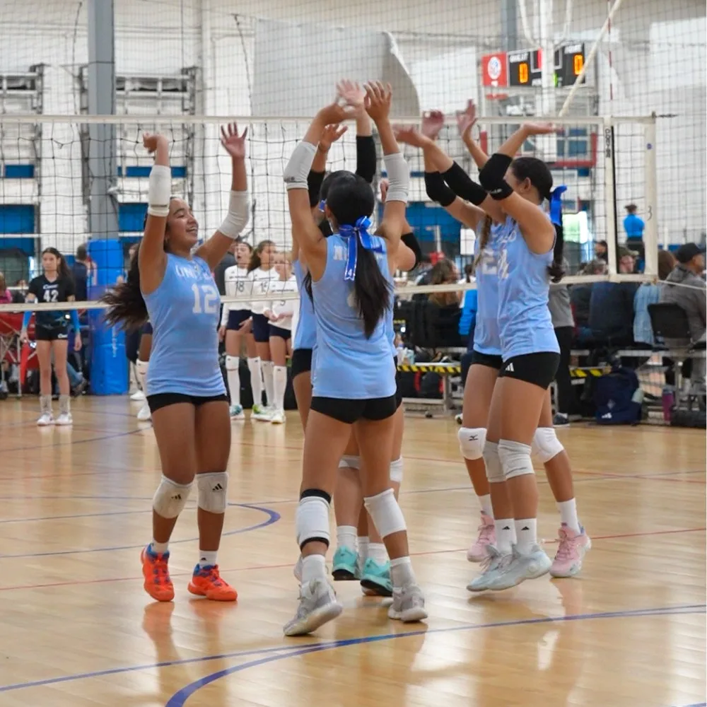 United Riverside players on court