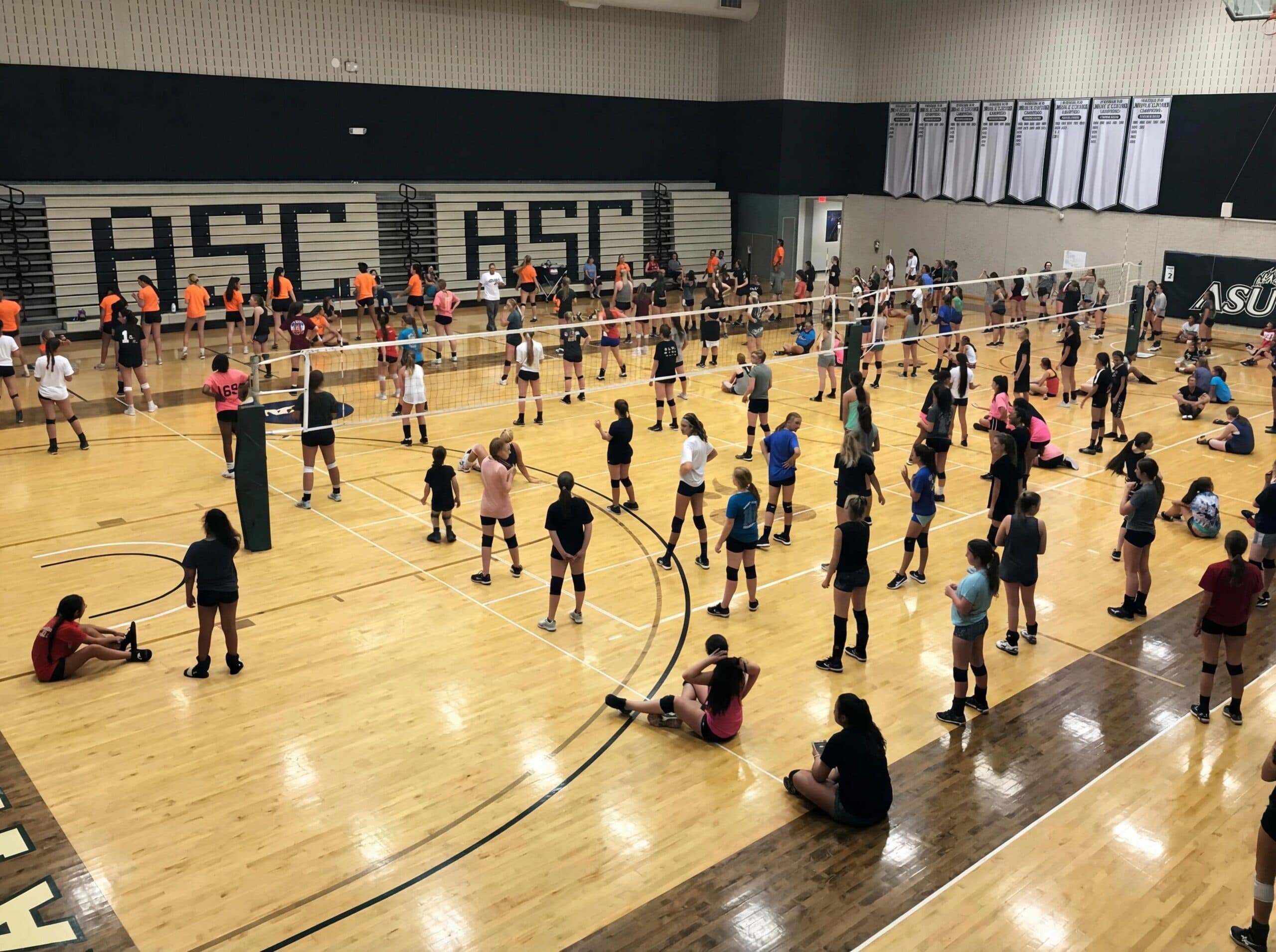 RVA Riverside Volleyball Association training session in Riverside