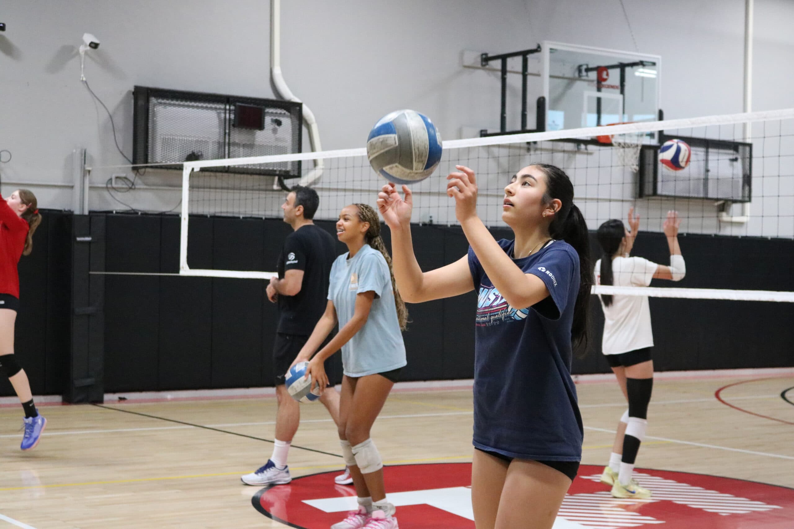 RVA Riverside Volleyball Association game day volleyball match