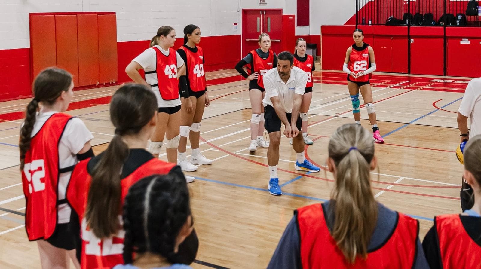 RVA Youth Volleyball Programs - Riverside Volleyball Association training for young athletes ages 8 to 17