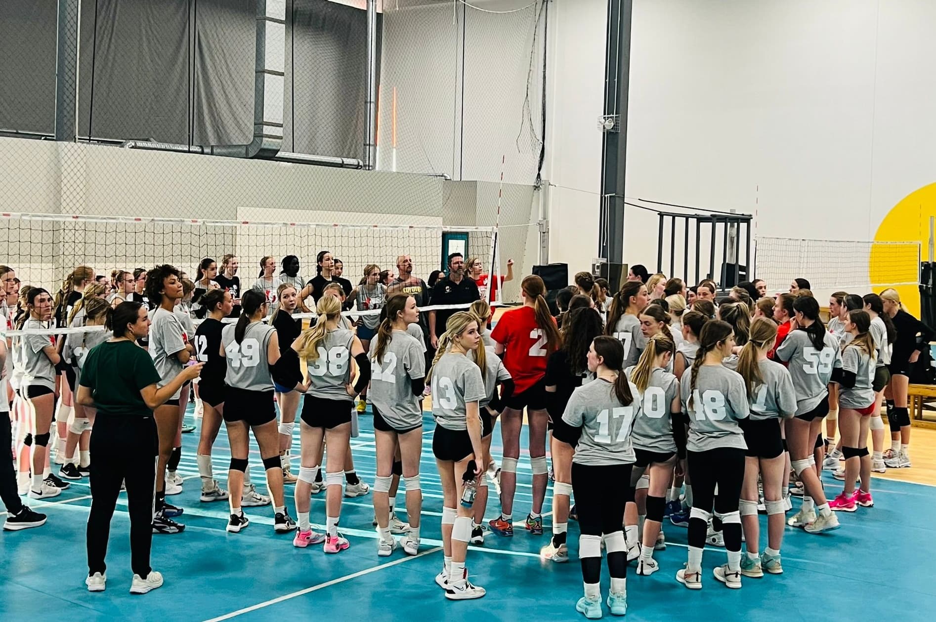 RVA Riverside Volleyball Association College Exposure ID Camp